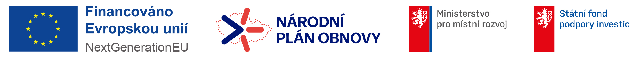 Loga poskytovatelů dotace programu Dostupné nájemní bydlení
