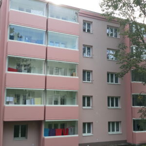 Nová tvář bytového domu v Orlové